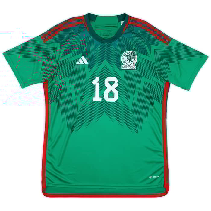 2022-23 Mexico Home Shirt A.Guardado #18 - As New