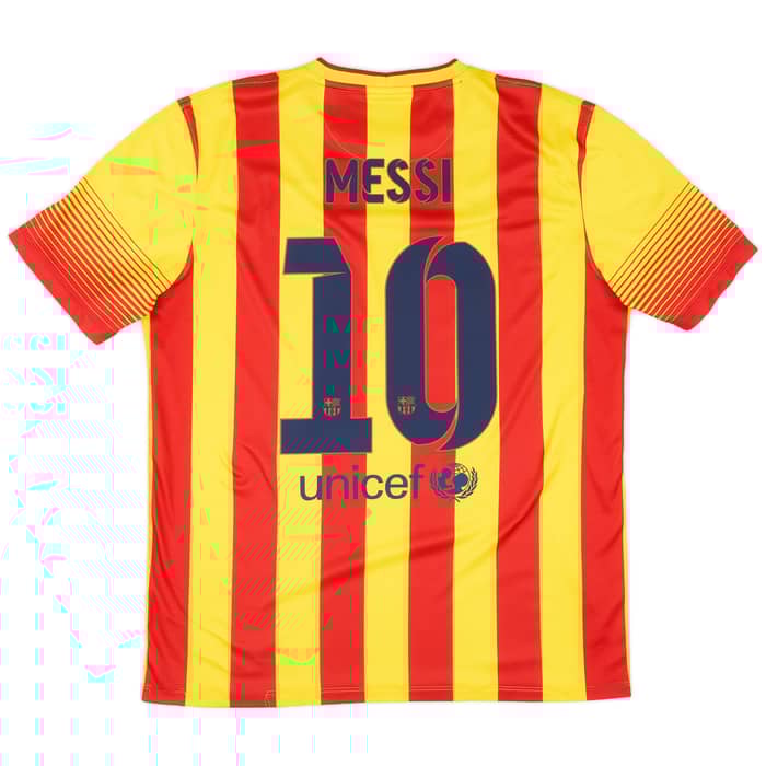 2013-15 Barcelona Away Shirt Messi #10 - 8/10 - (L)