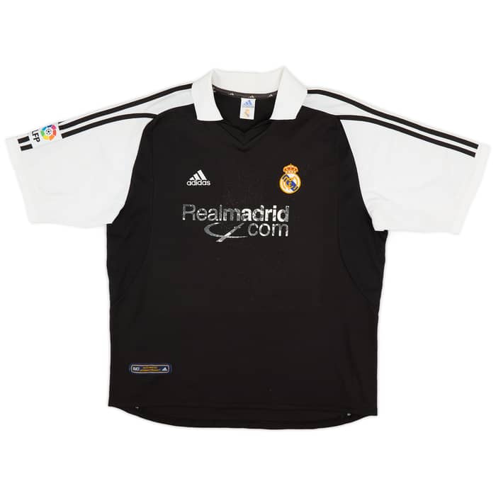 2001 Real Madrid Away Shirt R.Carlos #3 - 4/10 - (XL)