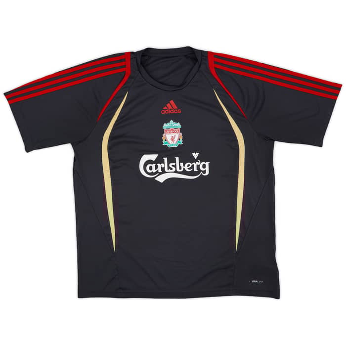 2009-10 Liverpool adidas Training Shirt - 7/10 - (L/XL)
