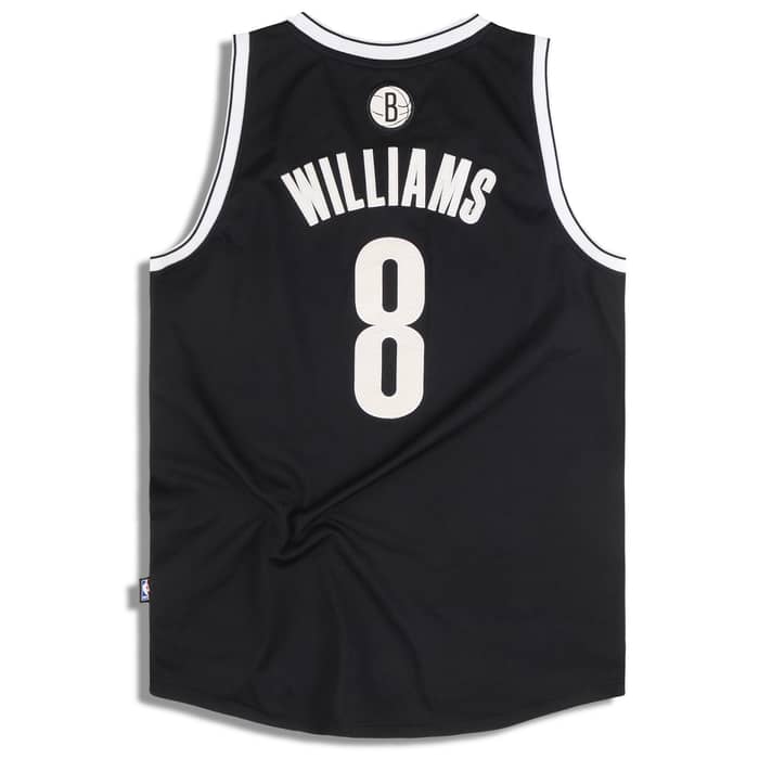 2012-14 Brooklyn Nets Williams #8 adidas Swingman Jersey (Away) Y