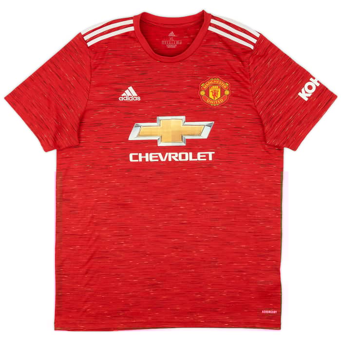 2020-21 Manchester United Home Shirt B.Fernandes #18 - 6/10 - (XL)