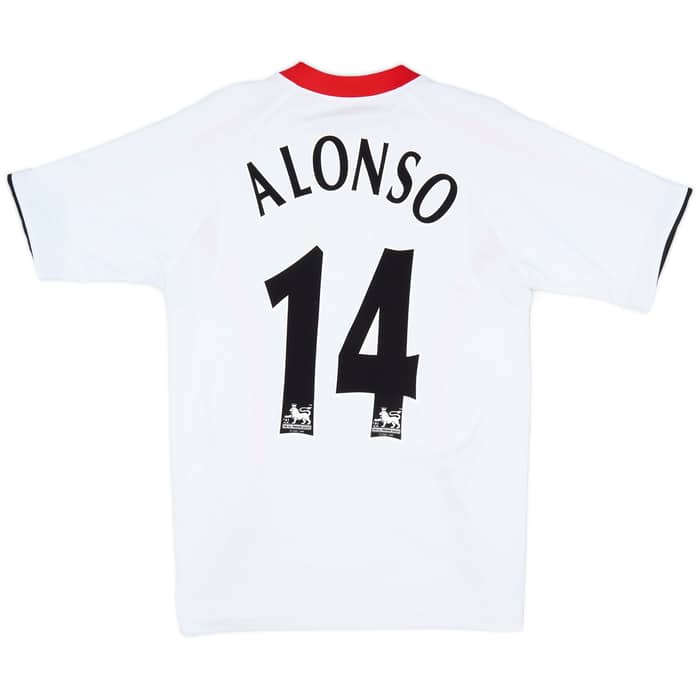 2005-06 Liverpool Away Shirt Alonso #14 - 7/10 - (S)