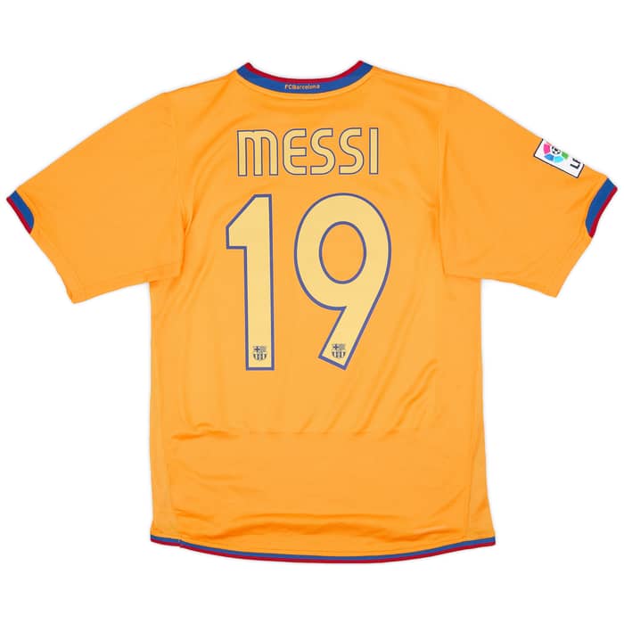 2006-08 Barcelona Away Shirt Messi #19 - 8/10 - (S)