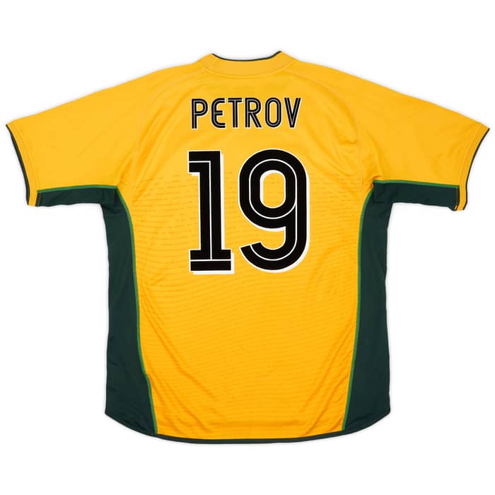 2002-03 Celtic Away Shirt Petrov #19 - 7/10 - (XL)