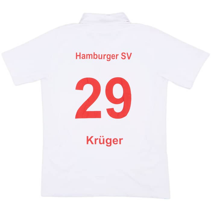 2013-14 Hamburg adidas Polo Shirt Kruger #29 - 6/10 - (L)