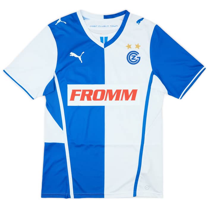 2013-14 Grasshoppers Home Shirt Vonlanthen #22 - 6/10 - (L)