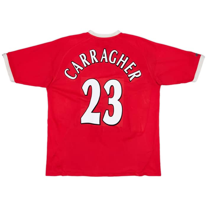 2001-03 Liverpool CL Shirt Carragher #23 - 5/10 - (XL)