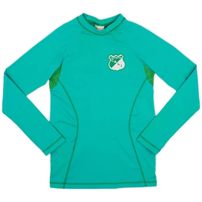 2000s Deportivo Cali Home L/S Shirt Armando.K #10 - 7/10 - (M)