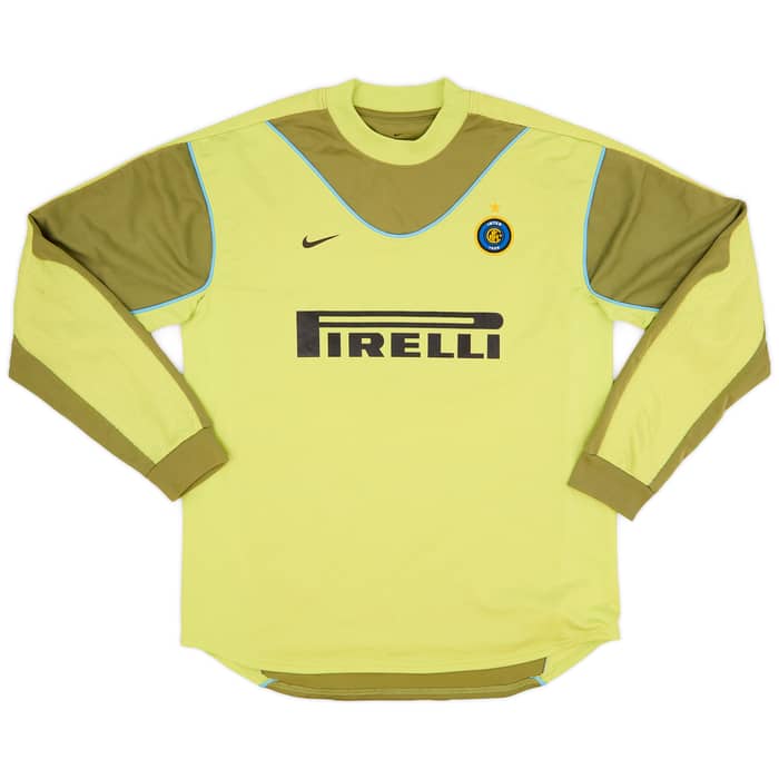 2003-04 Inter Milan GK Shirt Cordaz #1 - 6/10 - (XL)