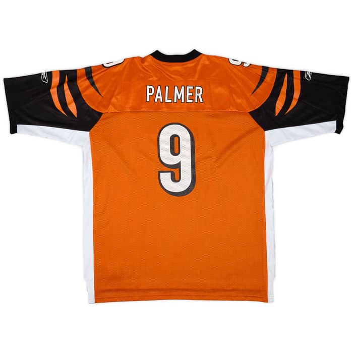 2005-06 Cincinnati Bengals Palmer #9 Reebok On Field Alternate Jersey - 8/10 - (XXL)
