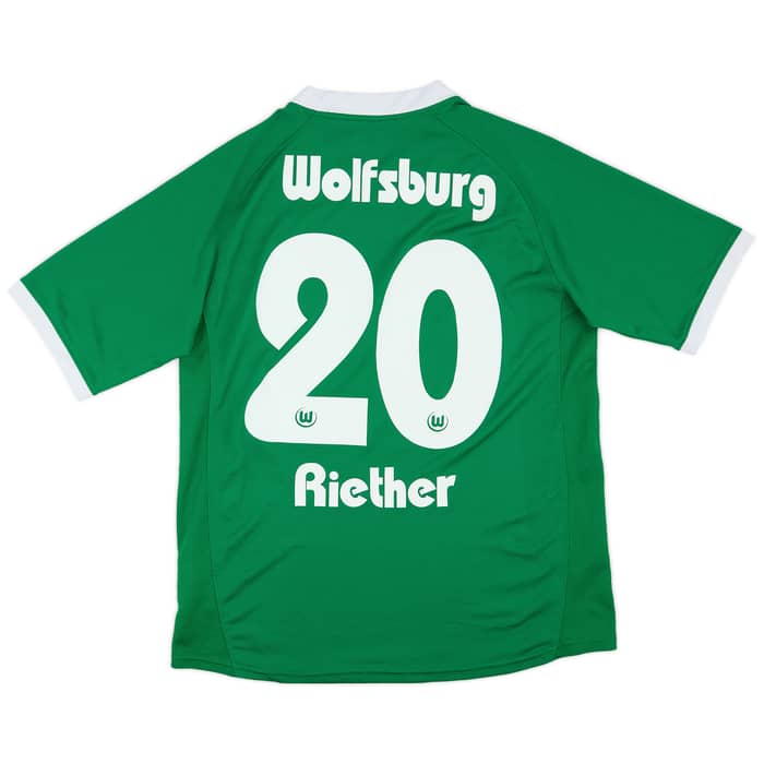 2008-09 Wolfsburg Home Shirt Riether #20 - 9/10 - (M)