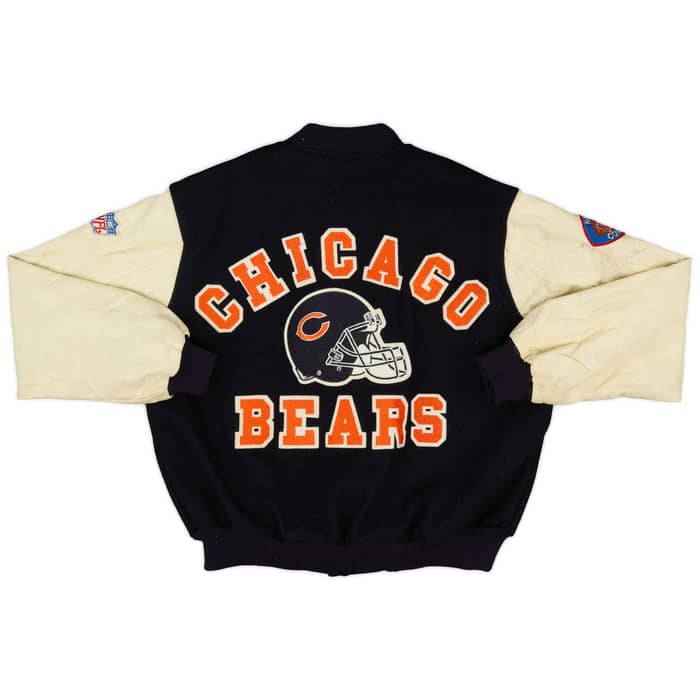 1990s Chicago Bears Chalk Line Letterman Jacket - 5/10 - (L)