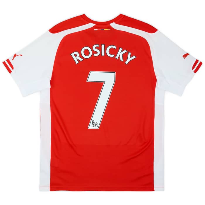2014-15 Arsenal Home Shirt Rosicky #7 - 9/10 - (S)