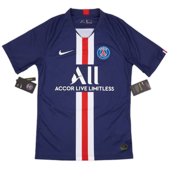2019-20 Paris Saint-Germain Home Shirt Mbappe #7 (S)