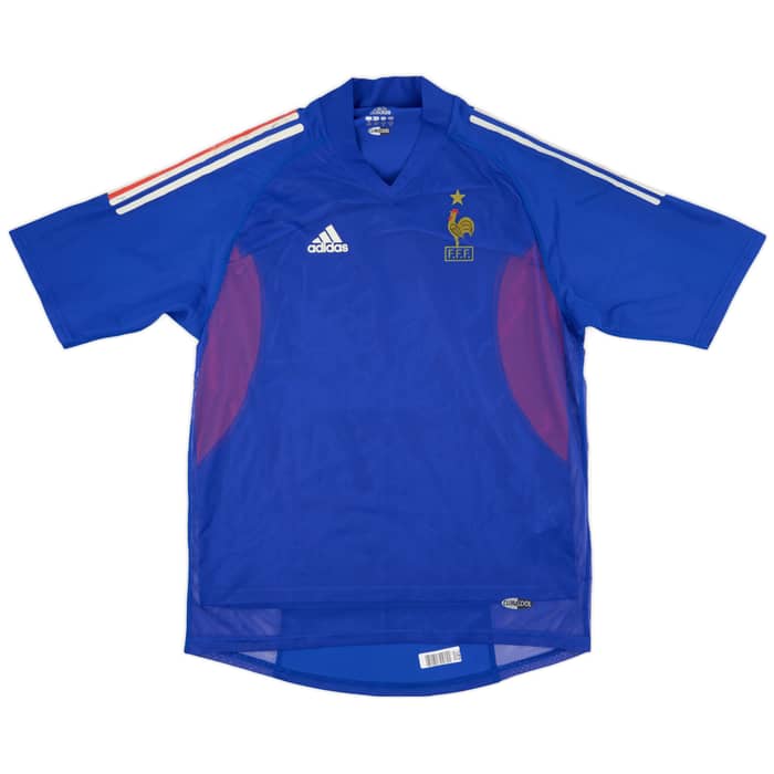 2002-04 France Player Issue Home Shirt Pires #7 - 7/10 - (M)