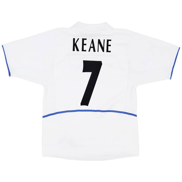 2002-03 Leeds United Home Shirt Keane #7 - 7/10 - (S)