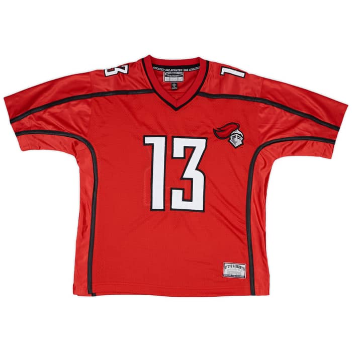 2000s Rutgers Scarlett Knights #13 Steve & Barry's Home Jersey - 8/10 - (M)