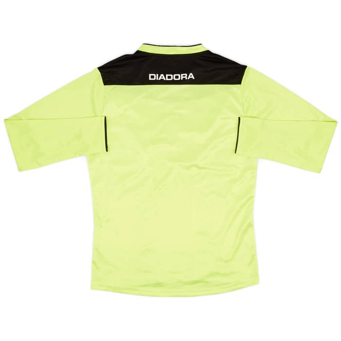 2014-15 Italy Diadora Referee L/S Shirt - 7/10 - (M)