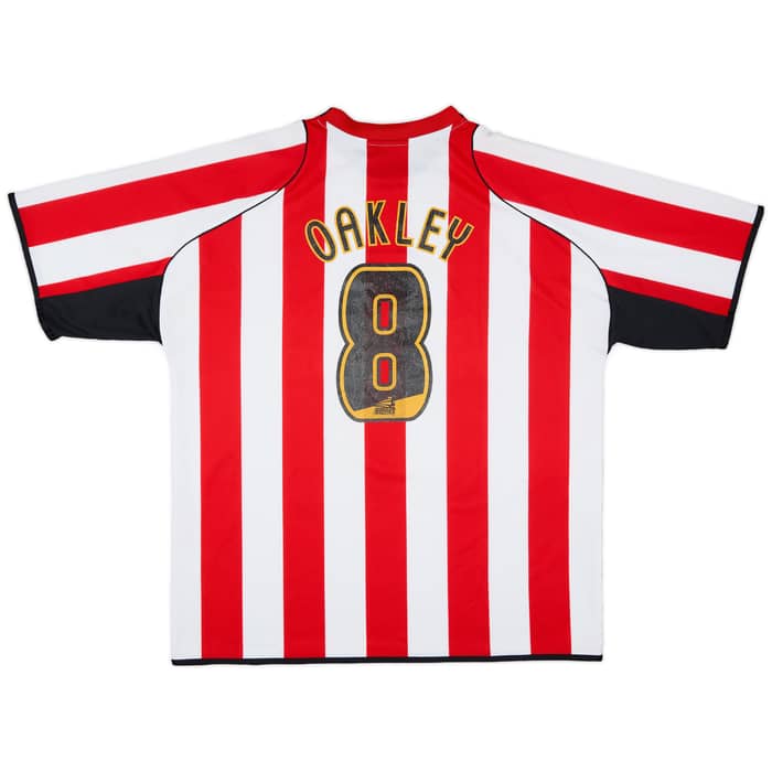 2005-06 Southampton Home Shirt Oakley #8 - 6/10 - (XL)