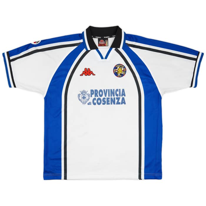 1998-99 Cosenza Match Issue Away Shirt Pisano #23