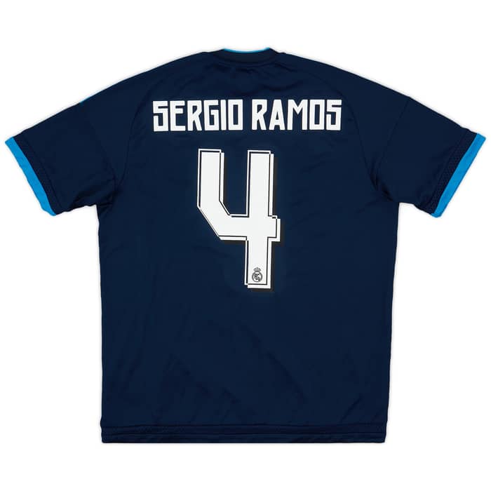2015-16 Real Madrid Third Shirt Sergio Ramos #4 - 9/10 - (M)