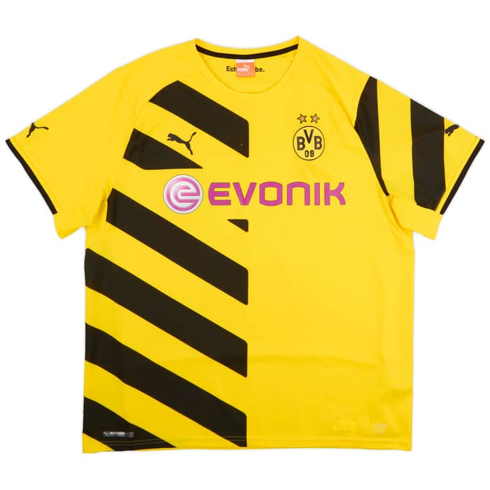 2014-15 Borussia Dortmund Home Shirt - 8/10 - (XXL)
