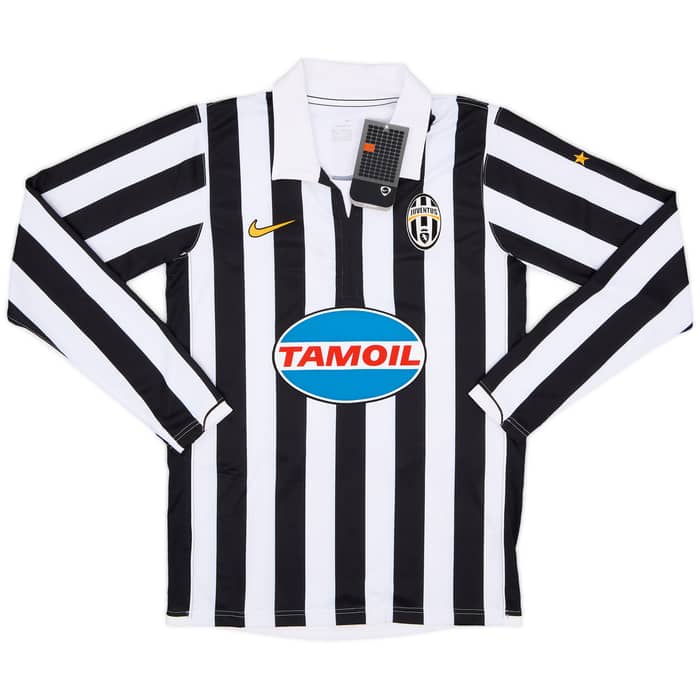 2006-07 Juventus Home L/S Shirt Del Piero #10 (S)