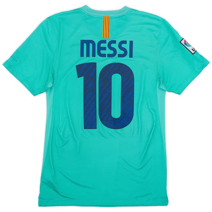 2010-11 Barcelona Away Shirt Messi #10 - 7/10 - (S)