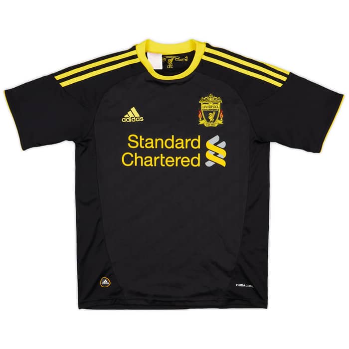 2010-11 Liverpool Third Shirt Gerrard #8 - 7/10 - (L.Boys)