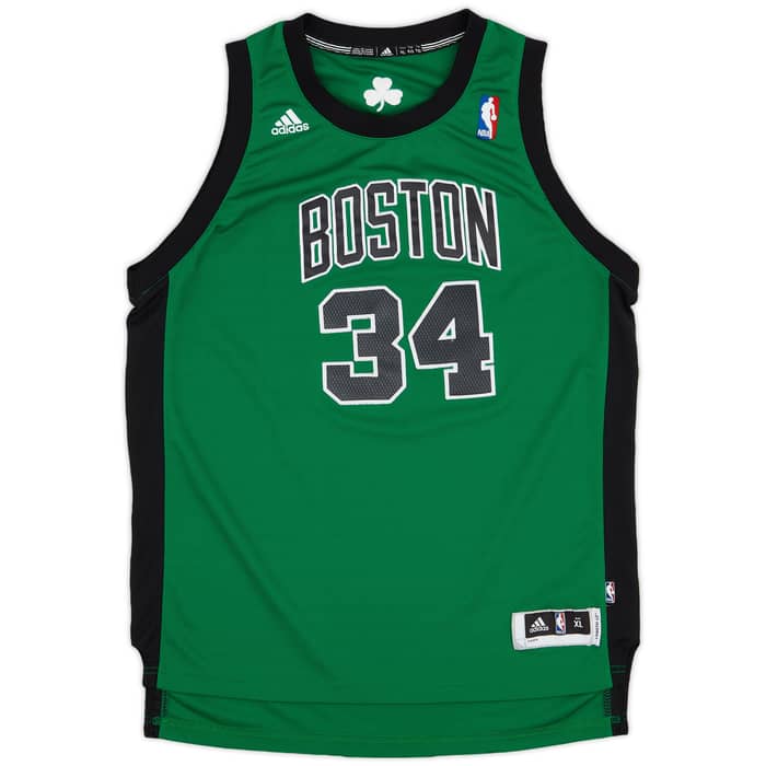 2010-13 Boston Celtics Pierce #34 adidas Swingman Alternate Jersey - 8/10 - (XL.Boys)