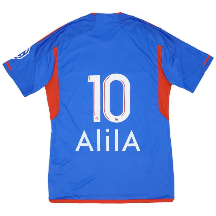 2023-24 Lyon Match Issue Away Shirt #10 (Lacazette)