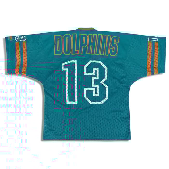 1991 Miami Dolpins #13 Campri Teamline Jersey L