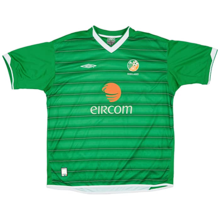 2003-04 Ireland Home Shirt Duff #9 - 8/10 - (XXL)