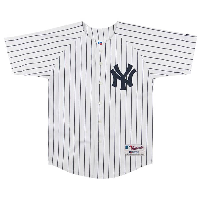 1990s New York Yankees Authentic Russell Athletic Jersey (Home) Y