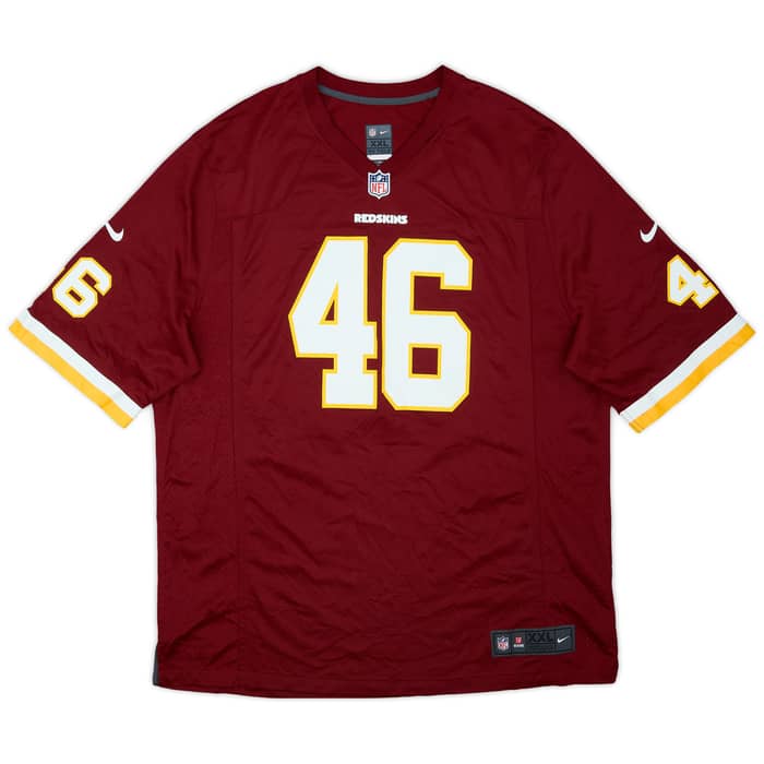 2012-15 Washington Redskins Morris #46 Nike Game Home Jersey - 6/10 - (XXL)