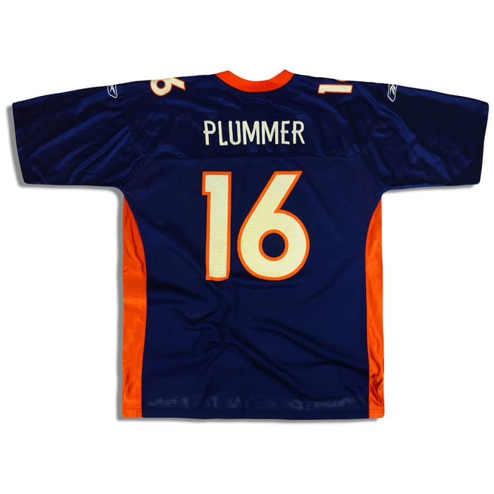2005-06 Denver Broncos Plummer #16 Reebok On Field Jersey (Home) XL
