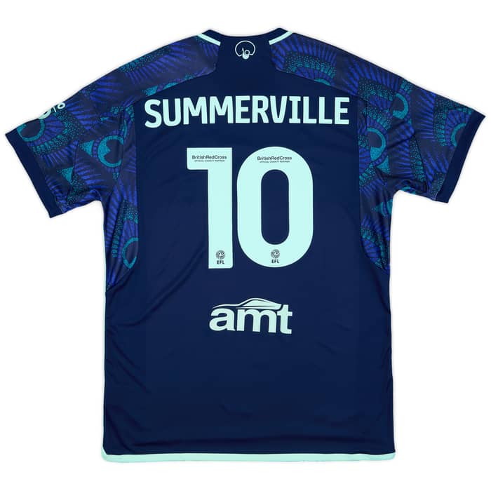2023-24 Leeds United Away Shirt Summervile #10
