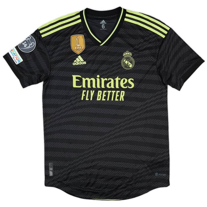 2022-23 Real Madrid Match Issue Champions Leauge Third Shirt Mariano #24
