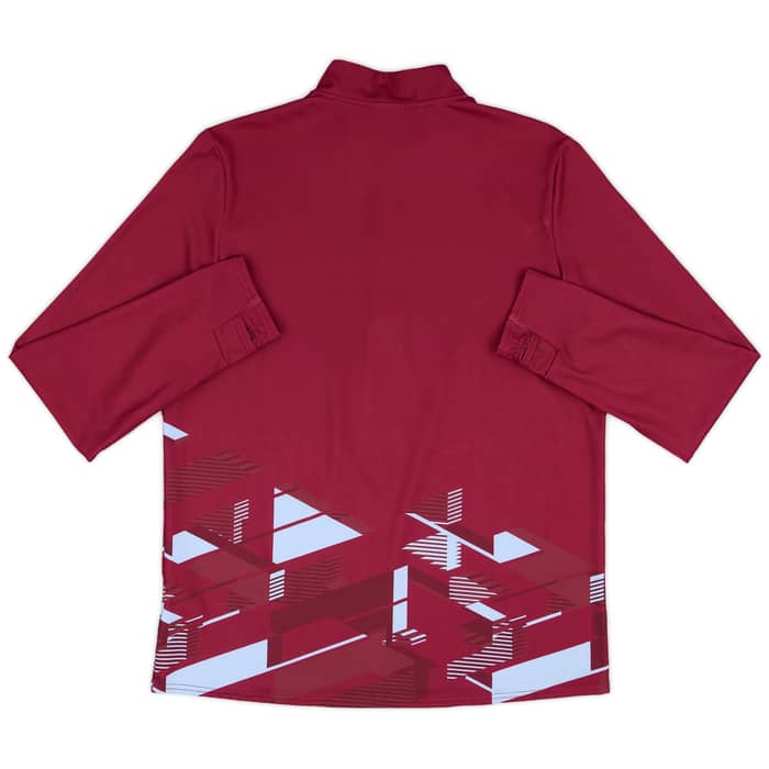 2023-24 West Ham Umbro 1/4 Zip Training Top - 9/10 - (XL)
