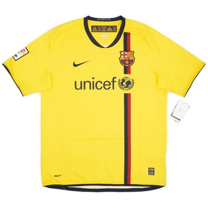 2008-10 Barcelona Away Shirt Messi #10 (L)
