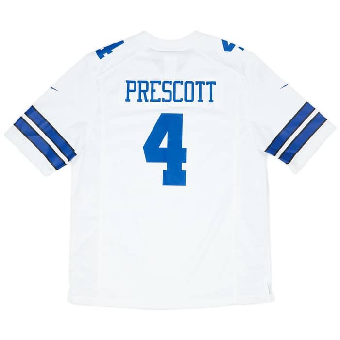 2016-24 Dallas Cowboys Prescott #4 Nike Game Home Jersey (L)