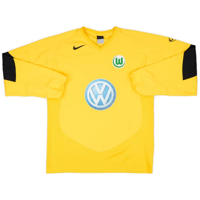 2004-05 Wolfsburg Match Issue Third L/S Shirt #4