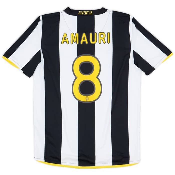 2008-09 Juventus Home Shirt Amauri #8 - 6/10 - (L.Boys)