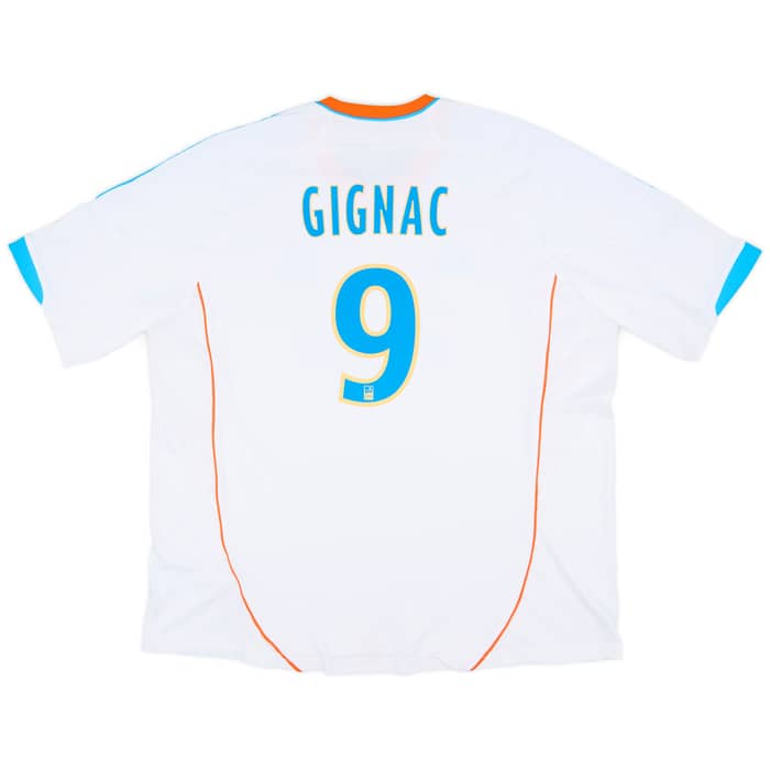 2012-13 Olympique Marseille Home Shirt Gignac #9 - 9/10 - (XXL)