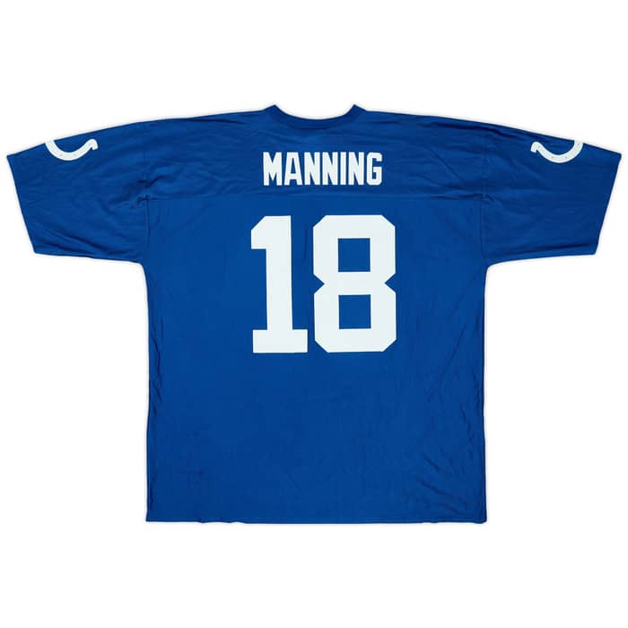 2007 Indianapolis Colts Manning #18 NFL Replica Home Jersey - 7/10 - (XXL)