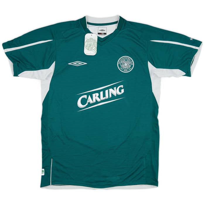 2004-05 Celtic Away Shirt Juninho #7 (S)