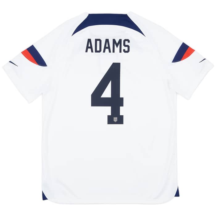 2022-23 USA Home Shirt Adams #4