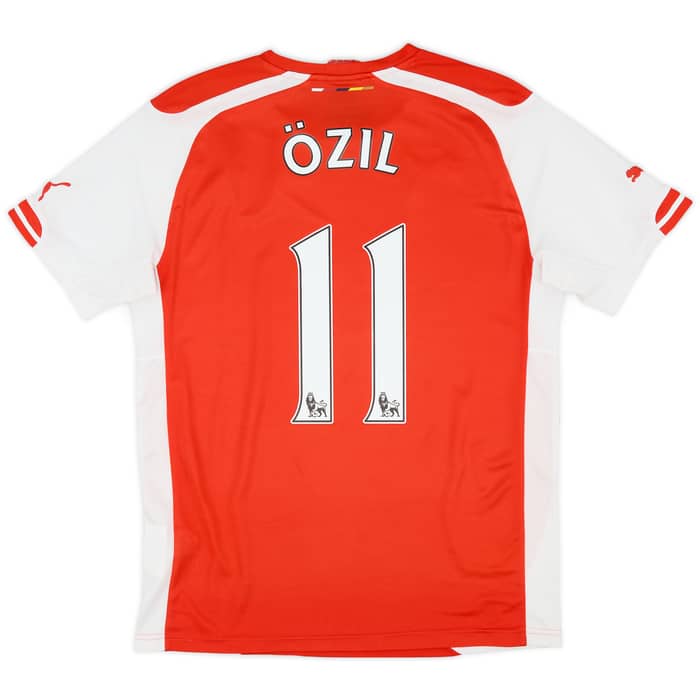 2014-15 Arsenal Home Shirt Ozil #11 - 8/10 - (S)