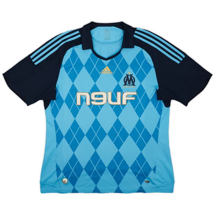 2008-09 Olympique Marseille Away Shirt Ben Arfa #20 - 6/10 - (XL)